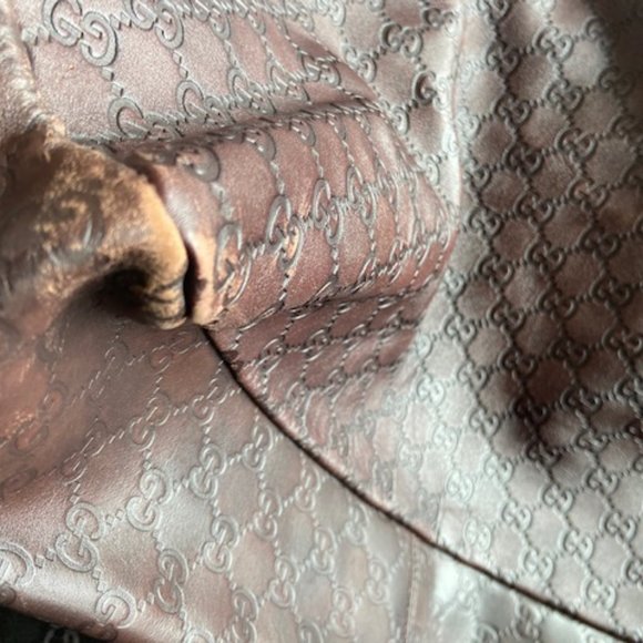 Authentic Vintage Gucci Large Open Hobo - Picture 6 of 16